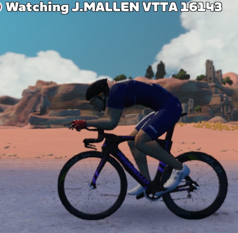 Results for first Zwift TT 2025 series